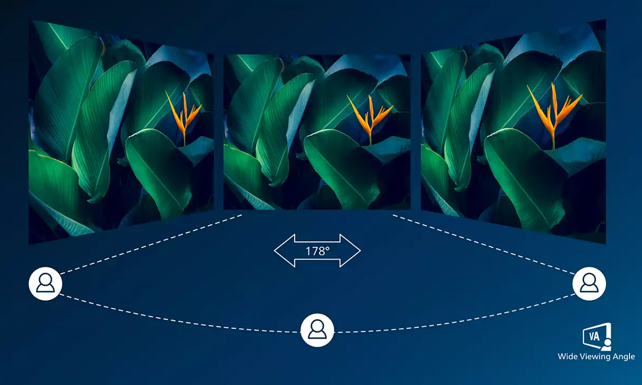 Philips 271V8BAW/00 weiter Betrachtungswinkel