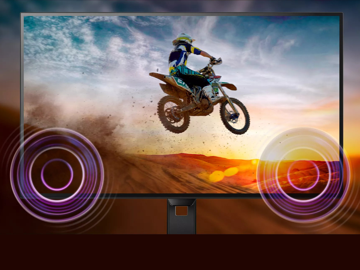 Monitor 4K UHD Philips 27E1N1800A/00 - Wbudowane głośniki stereofoniczne