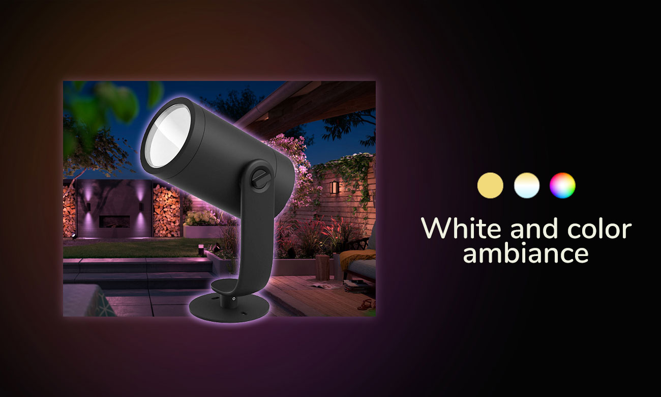 Philips Hue White and Color Ambiance (Reflektor Lily 3szt.)