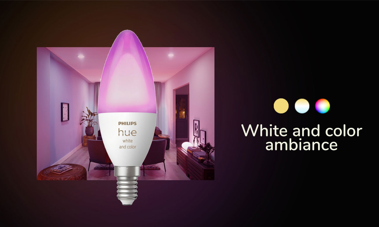 Philips Hue White (2xE14) LED-Lampe
