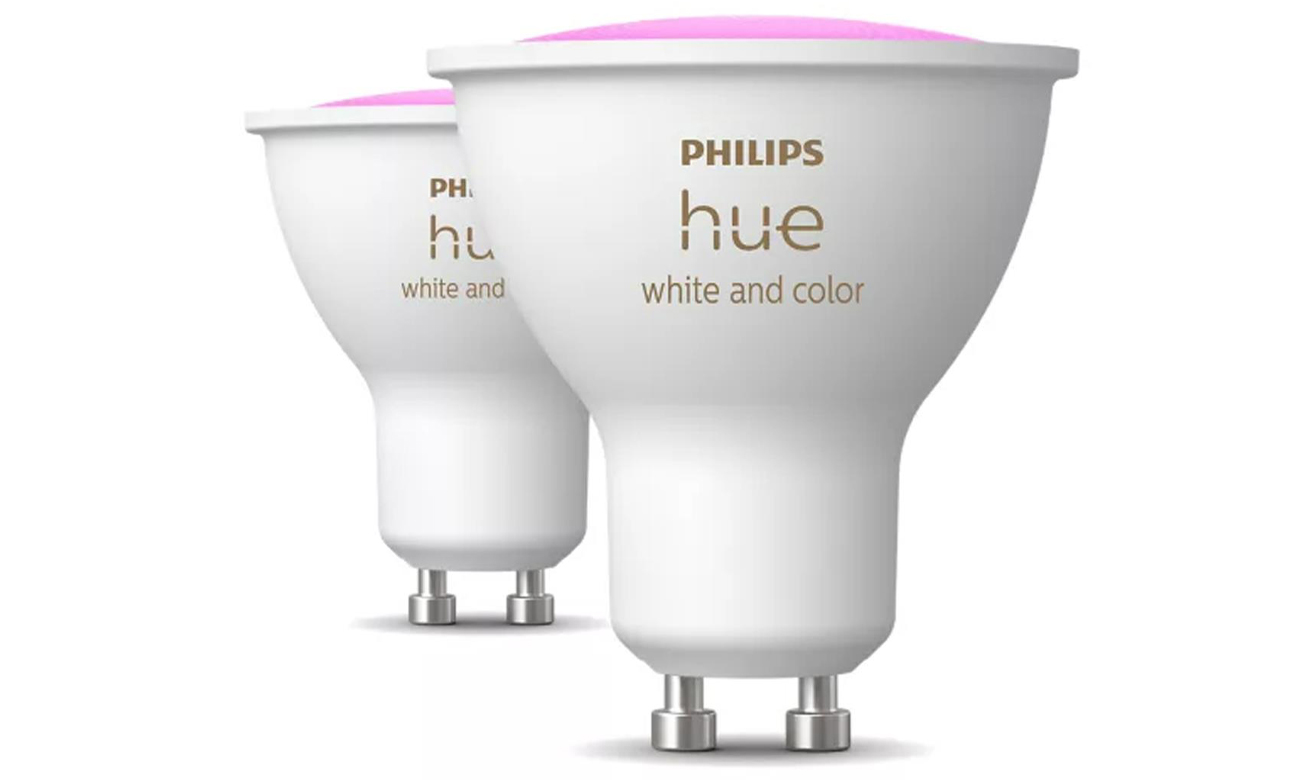 Philips Hue White and color ambiance Intelligente GU10 Spot (2 Stück)