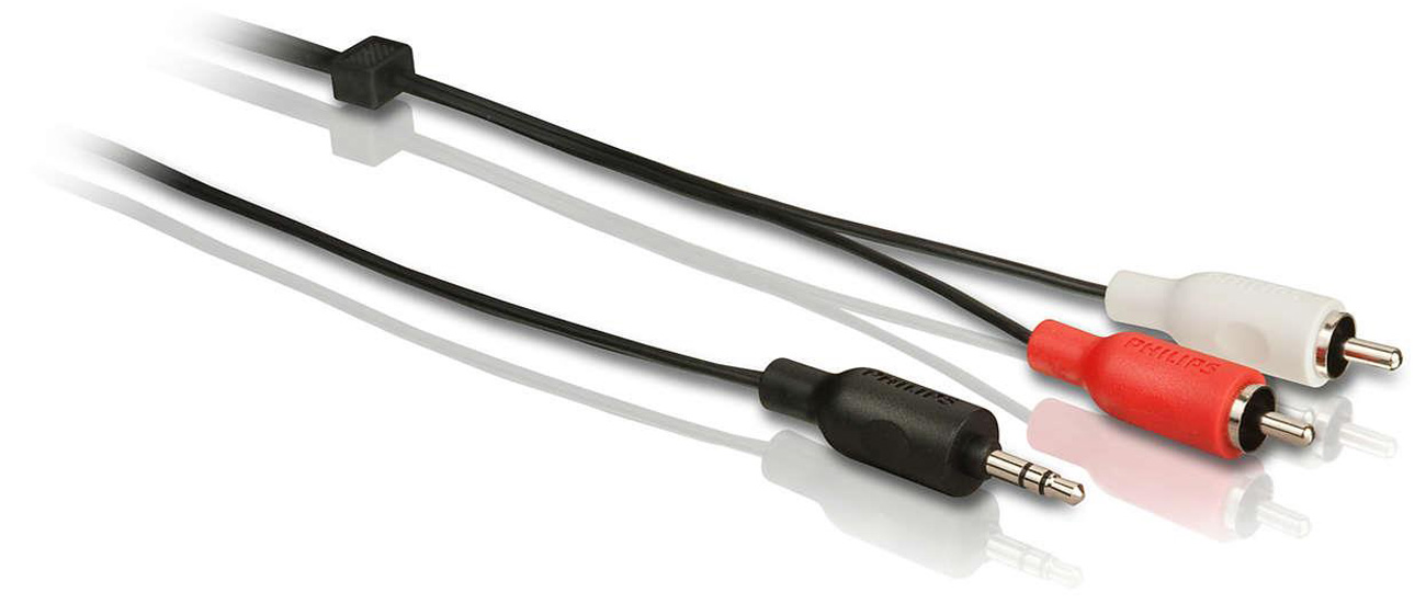 Audio-Kabel Mini Jack 3,5mm - 2x RCA