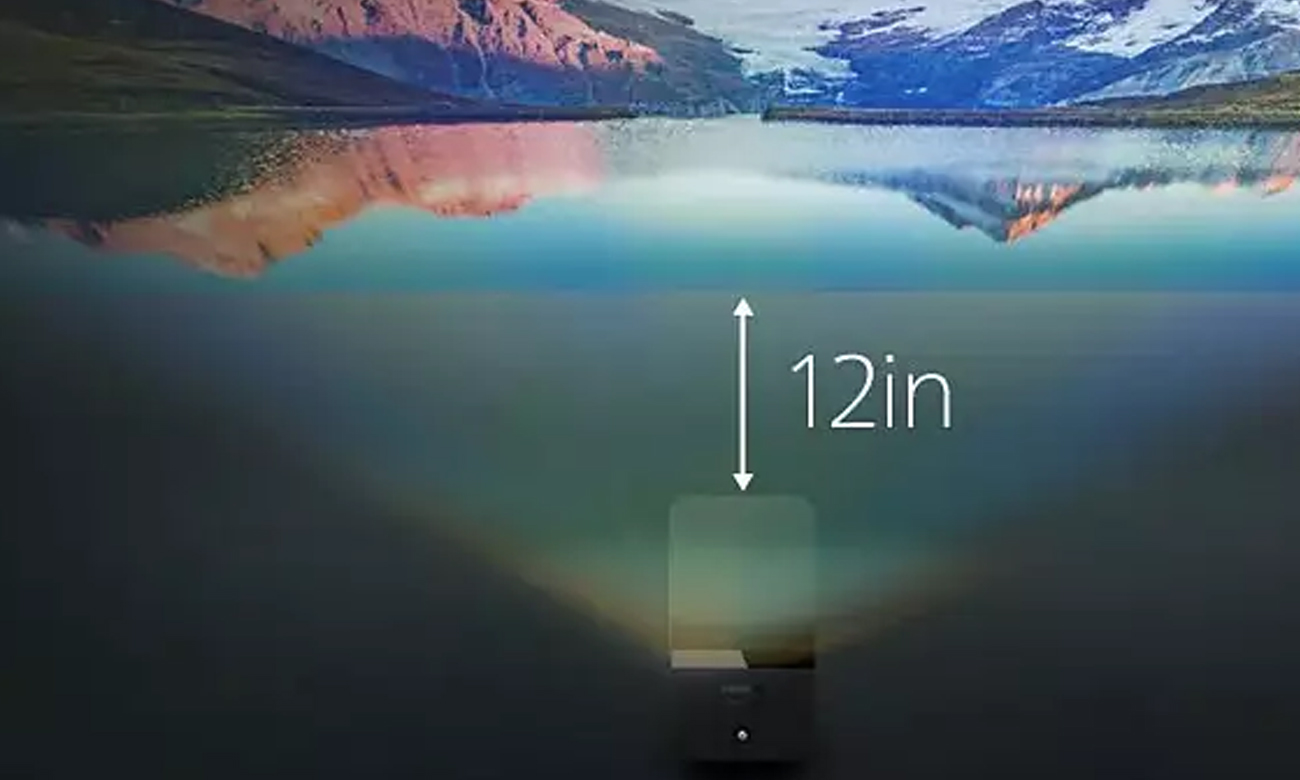 Projektor Philips Screeneo U4 projekcja