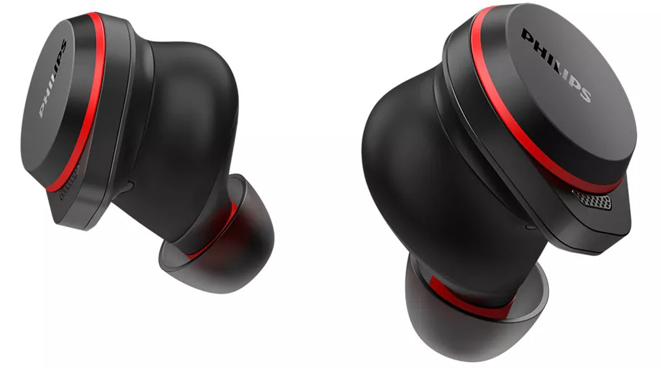 Kabellose Kopfhörer Philips TAA7507 - Ansicht der linken und rechten Ohrhörer