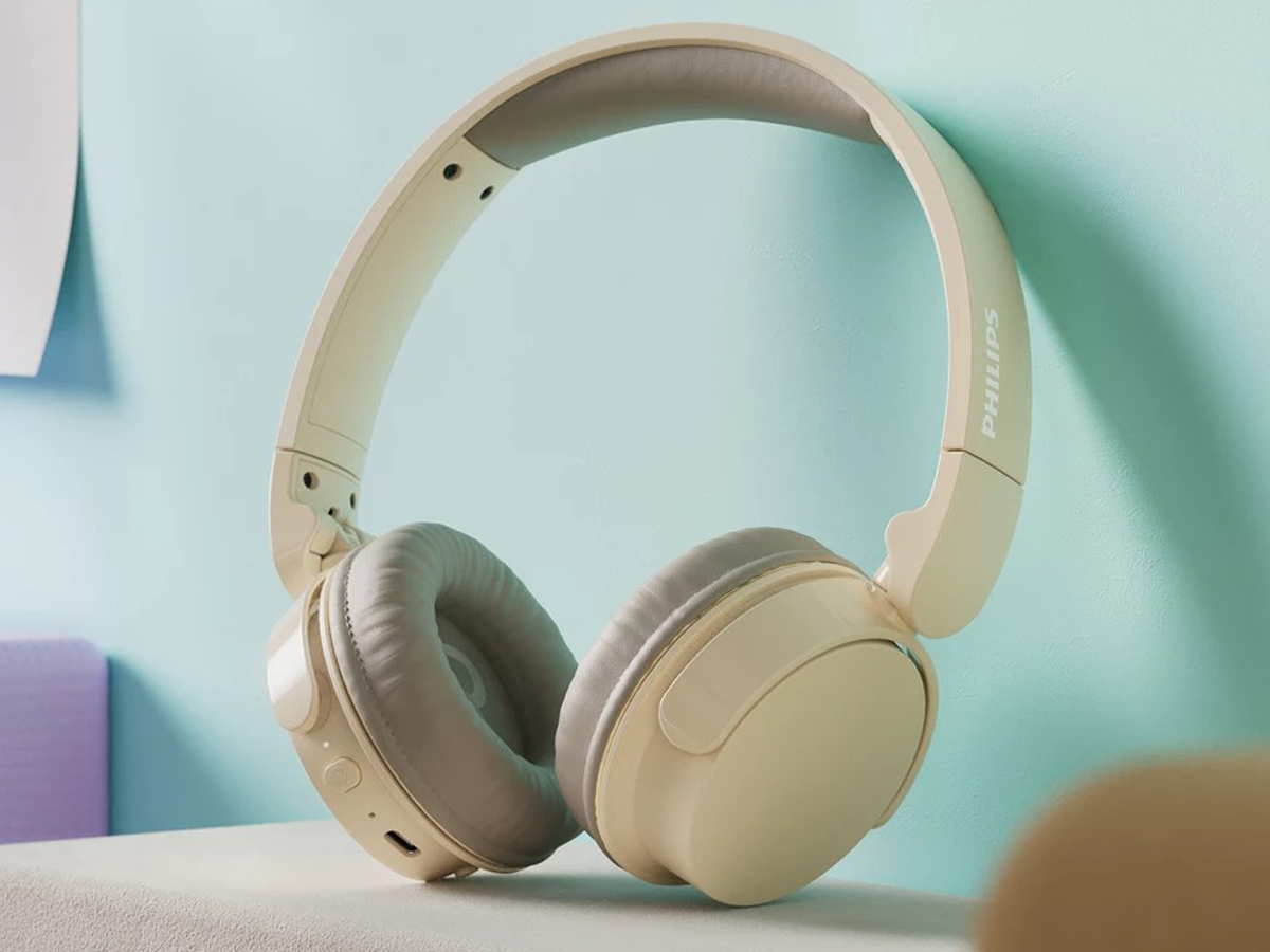 Kabellose Over-Ear-Kopfhörer Philips TAH3209 Beige