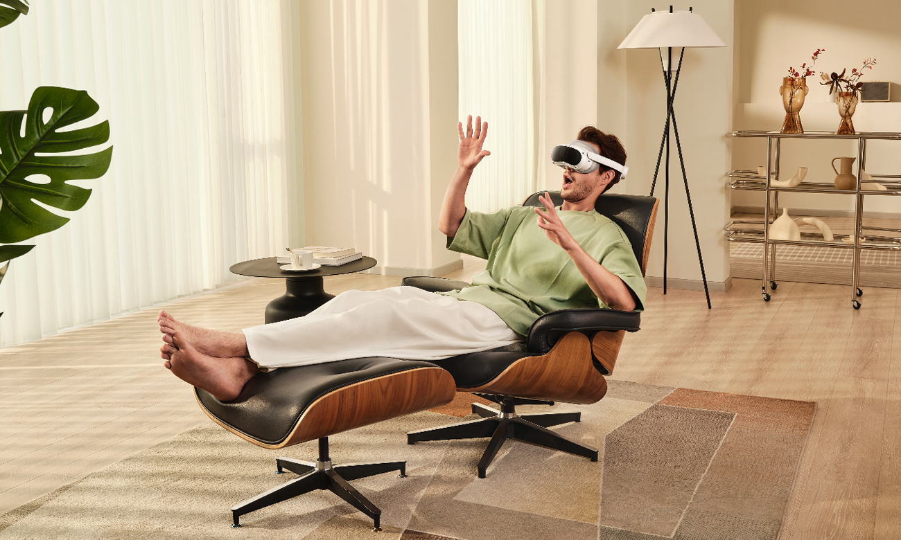 Gogle VR Pico 4 - Grafika lifestyle