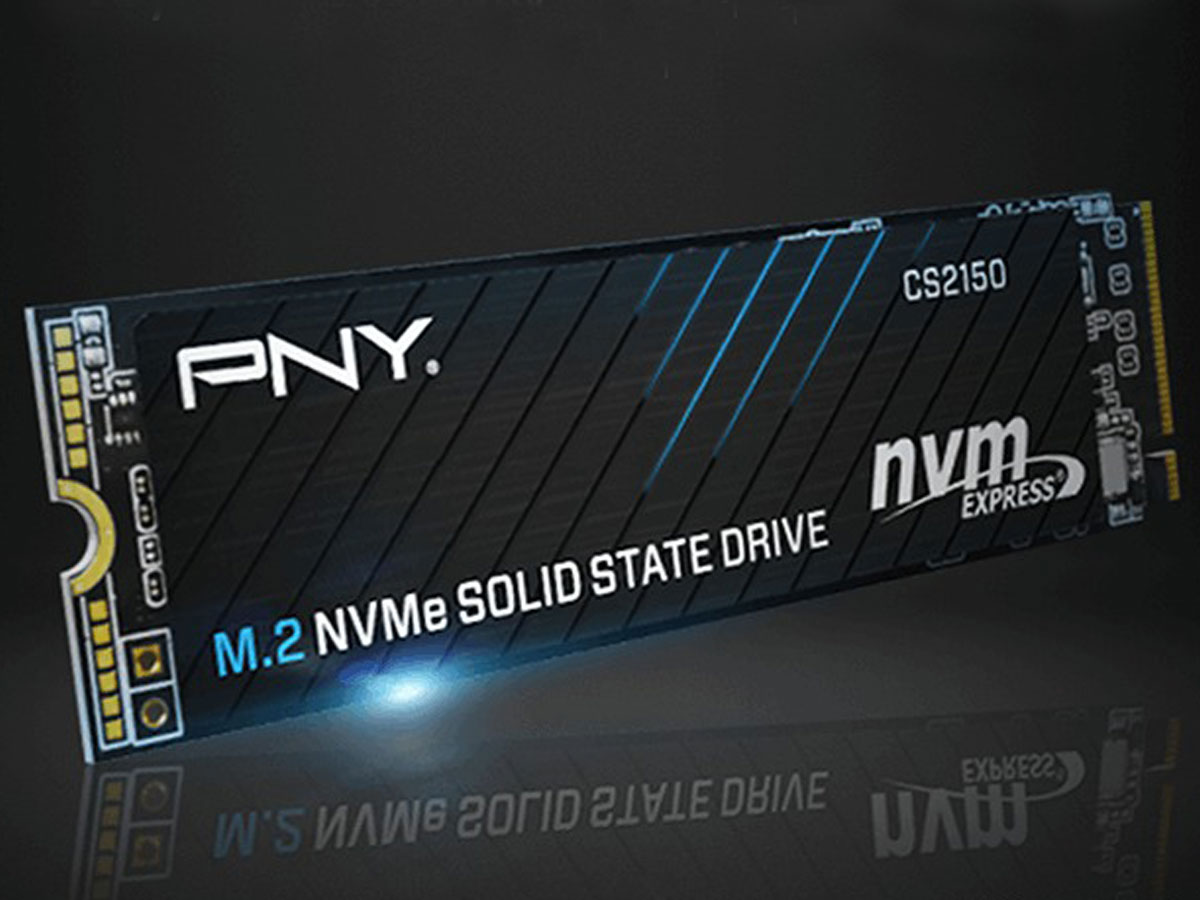 SSD M.2 PNY CS2150 PCIe Gen5 NVMe - Lifestyle-Grafik