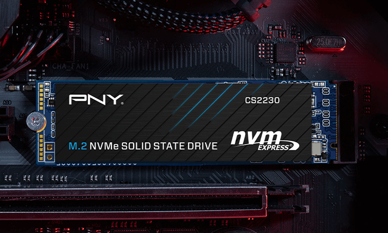 SSD M.2 PNY CS2230 PCIe NVMe - Lifestyle-Grafik
