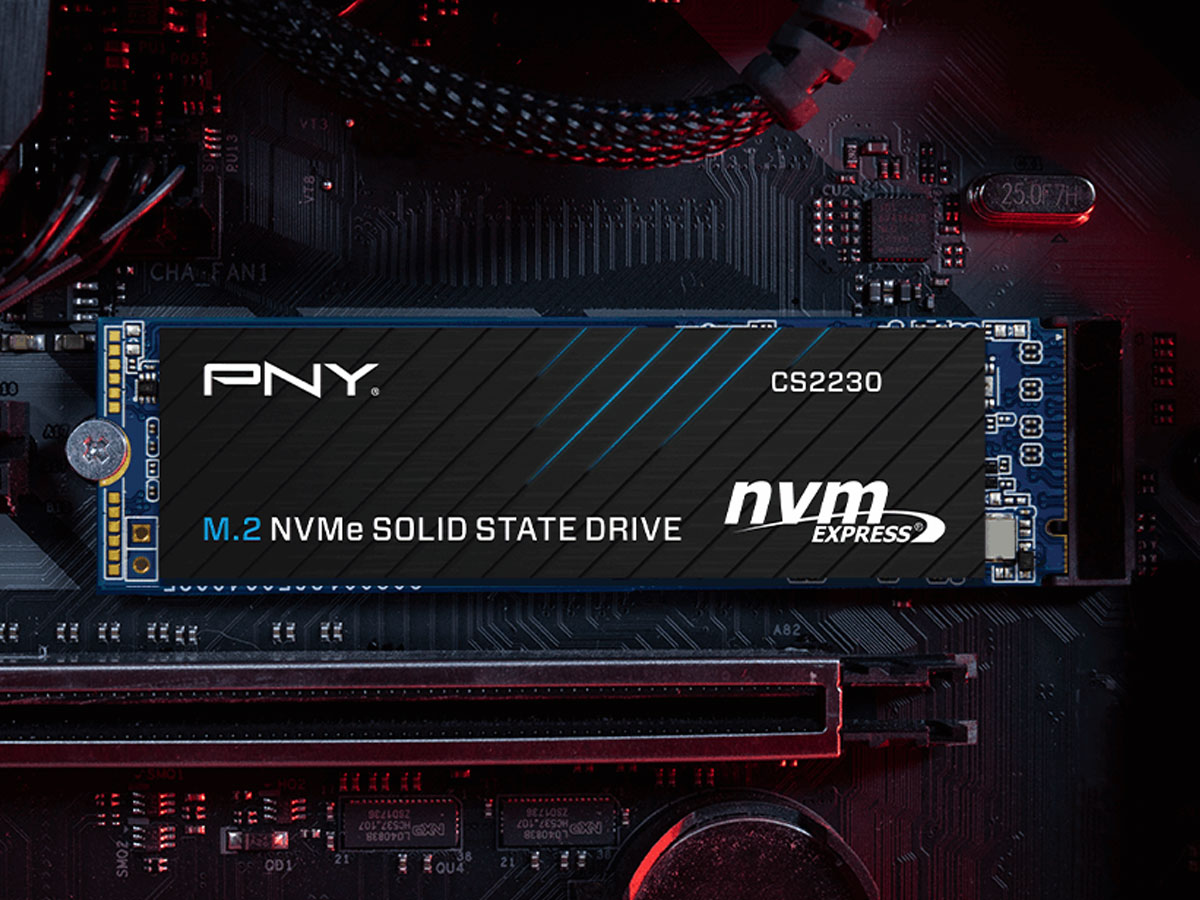 SSD M.2 PNY CS2230 PCIe NVMe - Lifestyle-Grafik