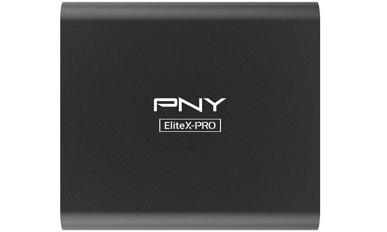 Externe SSD PNY Elite-X Pro Schwarz - Vorderansicht