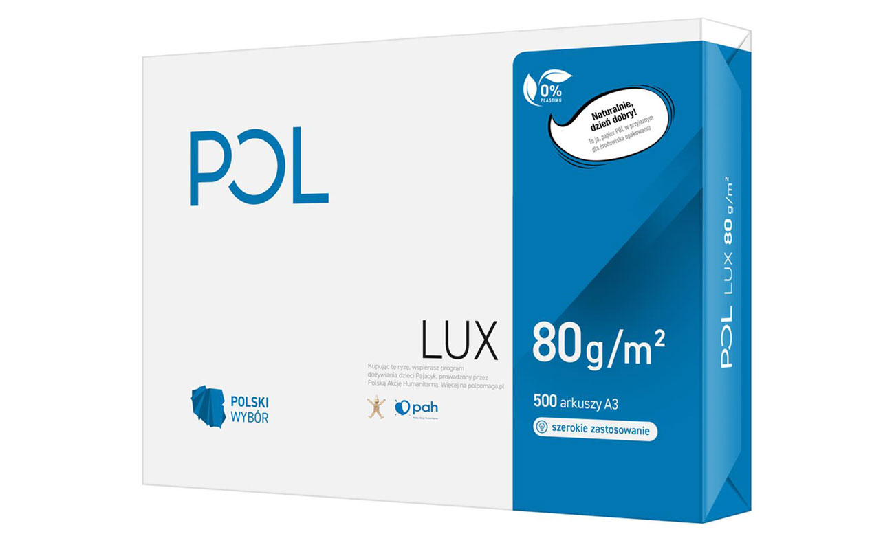 Papier POLlux A3 80g Packung (500 Blätter)