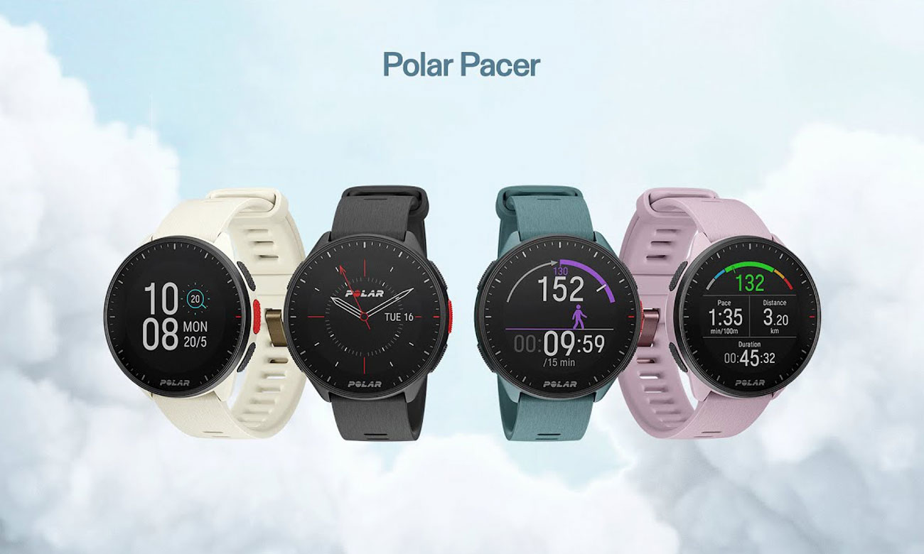 Polar Pacer Farben