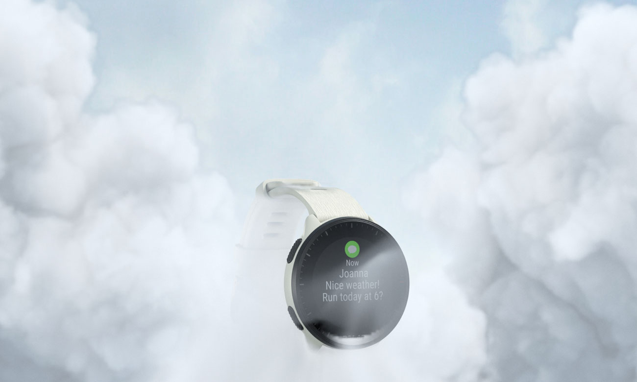 Polar Pacer Bildschirm