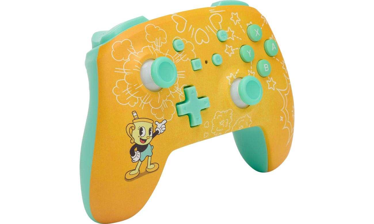 PowerA Wireless Pad Enhanced Cuphead Ms Chalice für Nintendo Switch