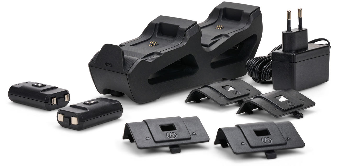 Ladegerät für Controller XS/XO PowerA Duo Schwarz - Inhalt des Sets
