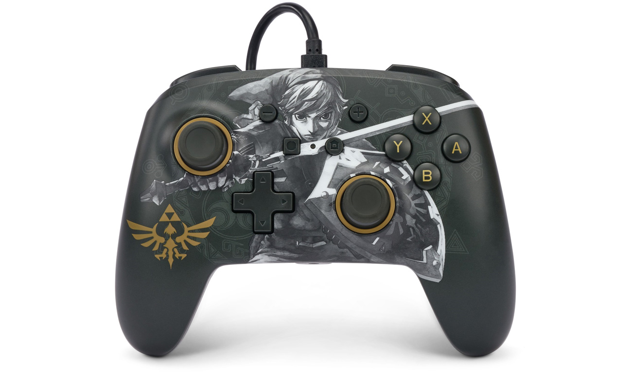 PowerA Enhanced Zelda Battle-Ready Link Kabelgebundener Controller für Nintendo Switch