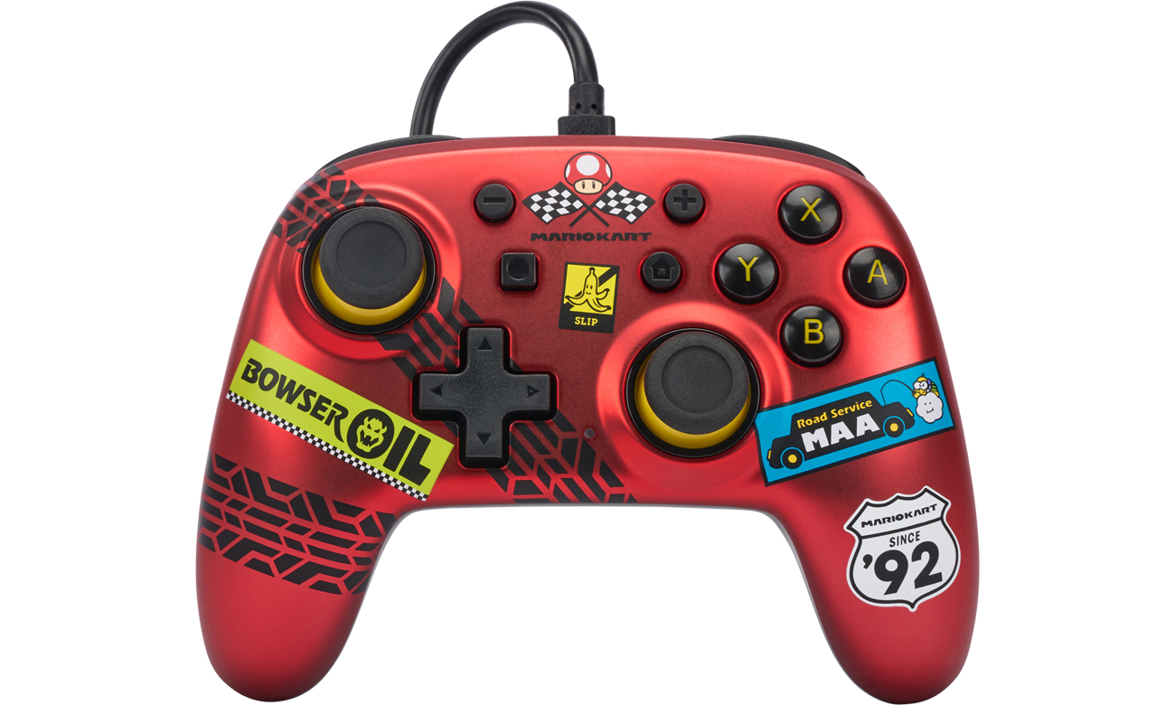 PowerA NANO kabelgebundenes Pad Mario Kart: Racer Red für Nintendo Switch