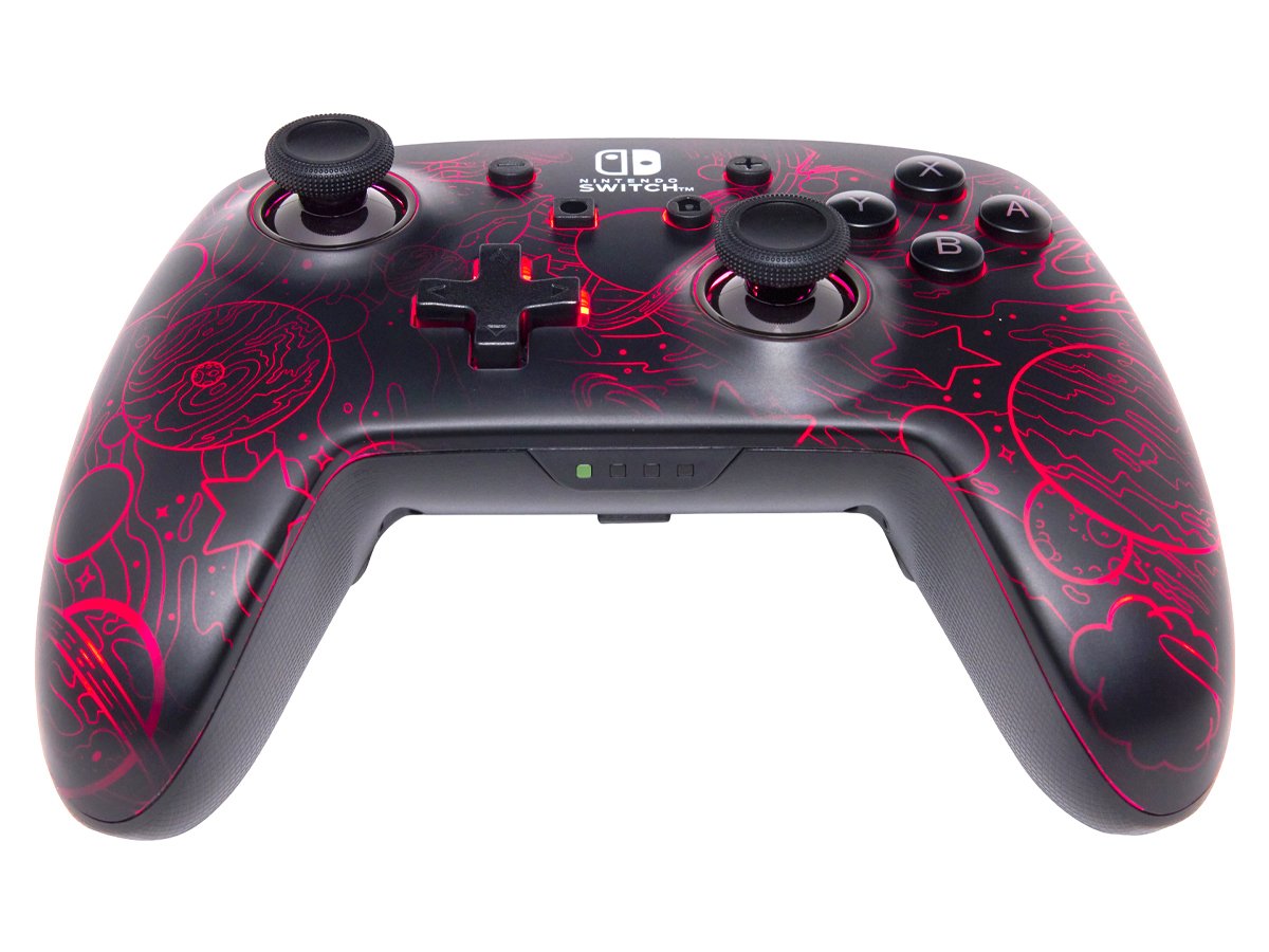 PowerA Enhanced Lumectra Galactic Vortex Controller – Unteransicht schräg