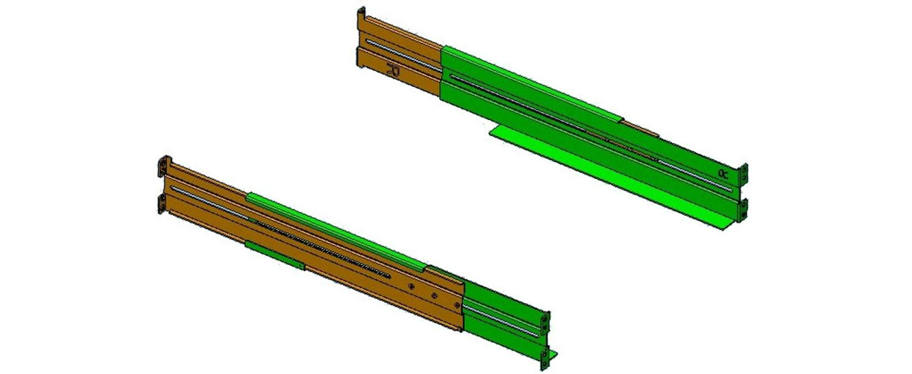 Zestaw szyn Power Walker do montażu do szaf 19