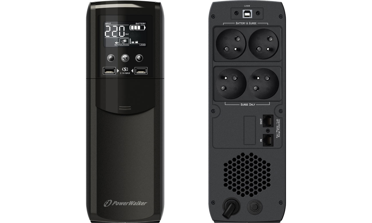 Zasilacz awaryjny (UPS) Power Walker VI 600 CSW FR