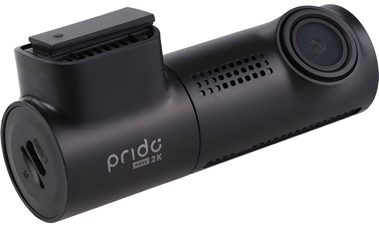 Dashcam Prido Easy 2K – Vorderansicht schräg