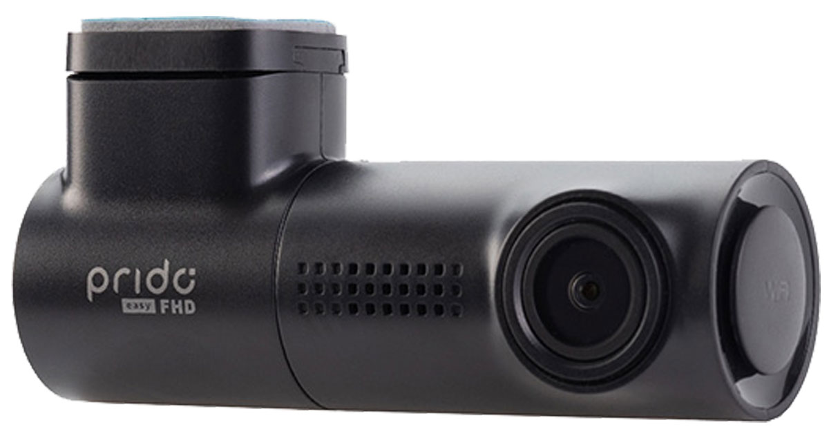 Dashcam Prido Easy Full HD - Ansicht von vorne im Winkel