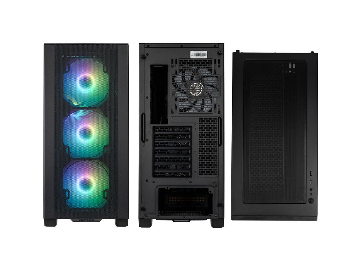 Phanteks XT Pro Ultra D-RGB vorne, hinten und oben