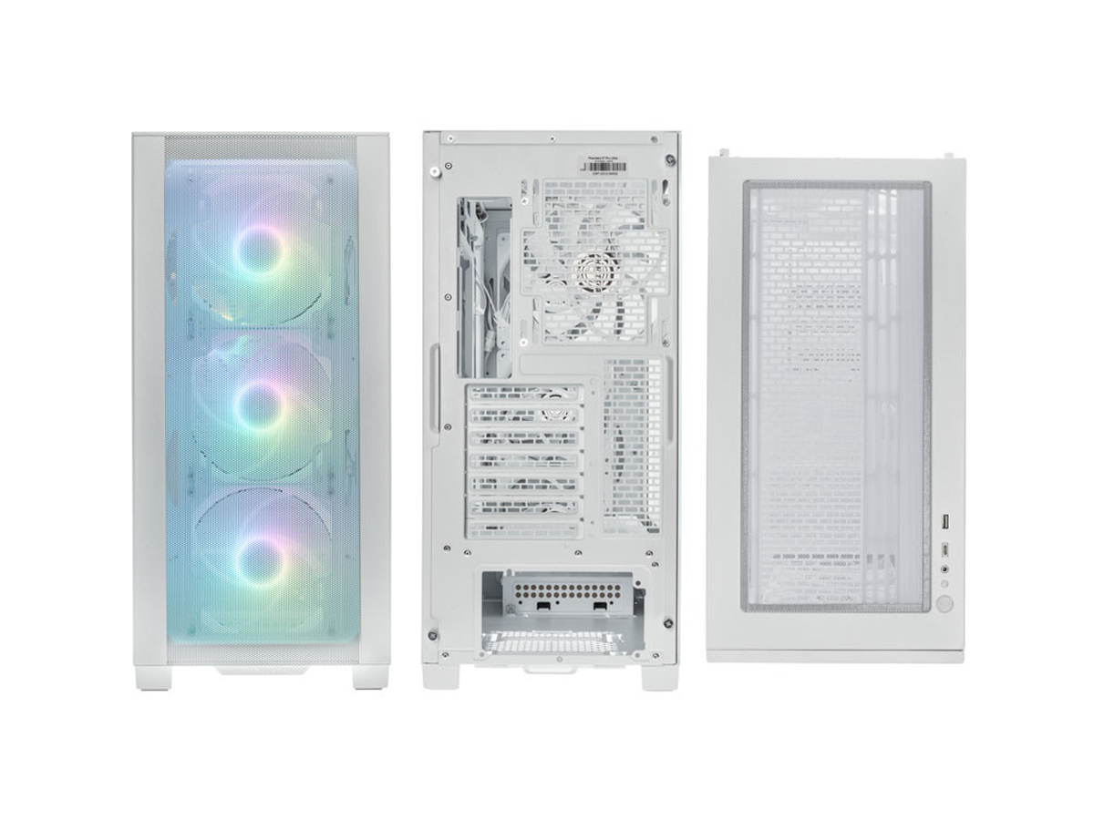 Phanteks XT Pro Ultra D-RGB vorne, hinten und oben