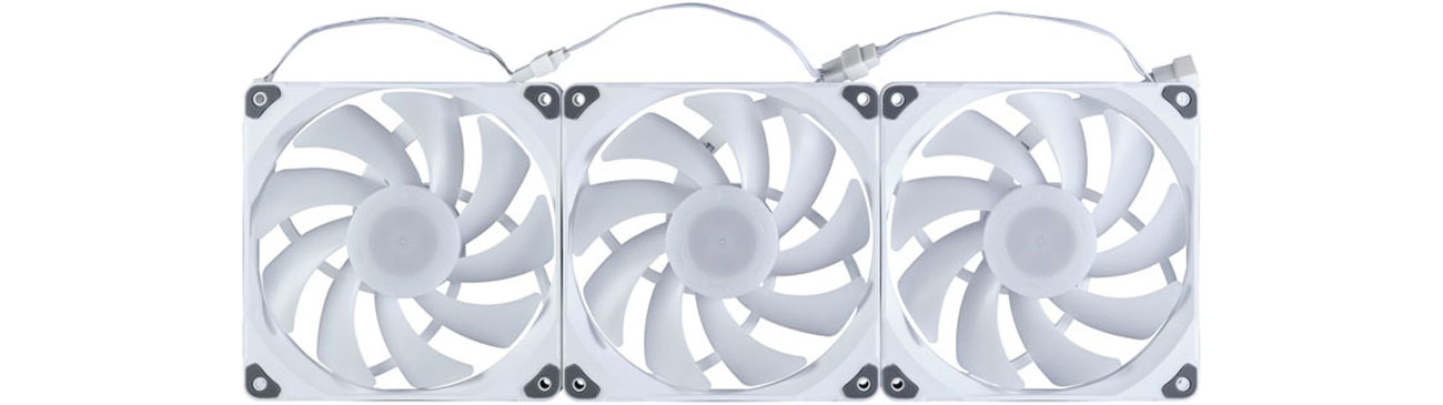 Phanteks M25 ARGB PWM Fan White Triple Pack 3x140 mm