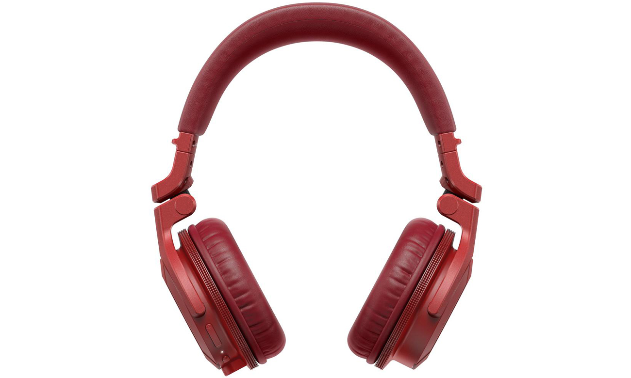 DJ-Kopfhörer Pioneer HDJ-CUE1BT Rot - Vorderansicht
