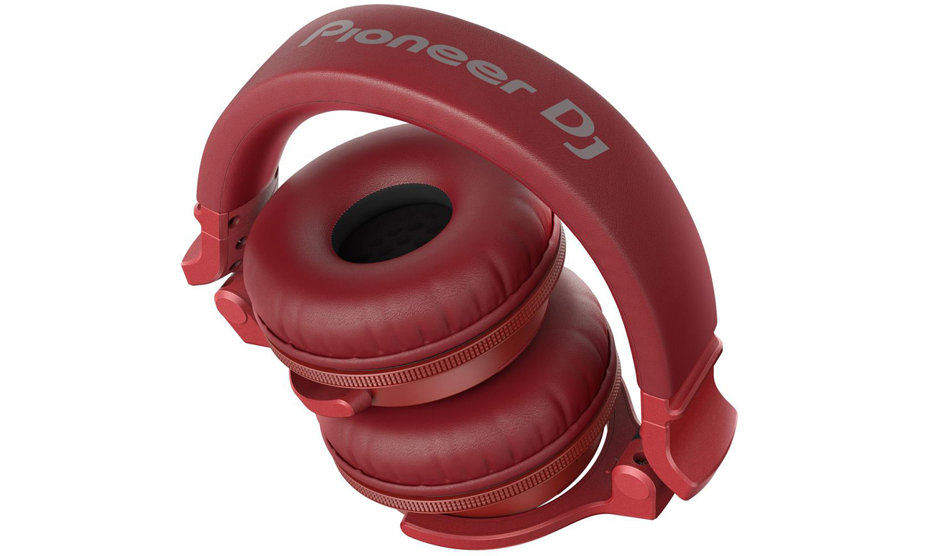 DJ-Kopfhörer Pioneer HDJ-CUE1BT Rot - Faltbare Konstruktion