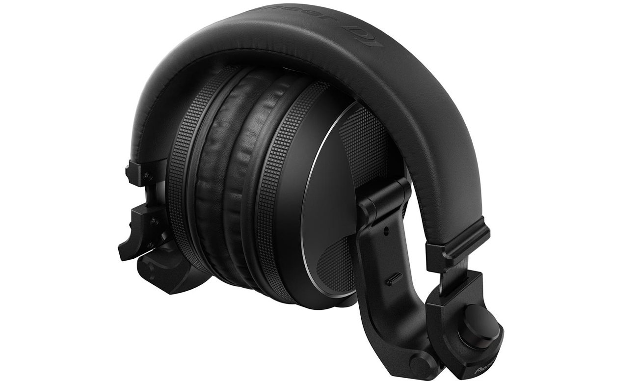 Kopfhörer für DJ Pioneer HDJ-X5 Schwarz - Zusammengeklappte Konstruktion