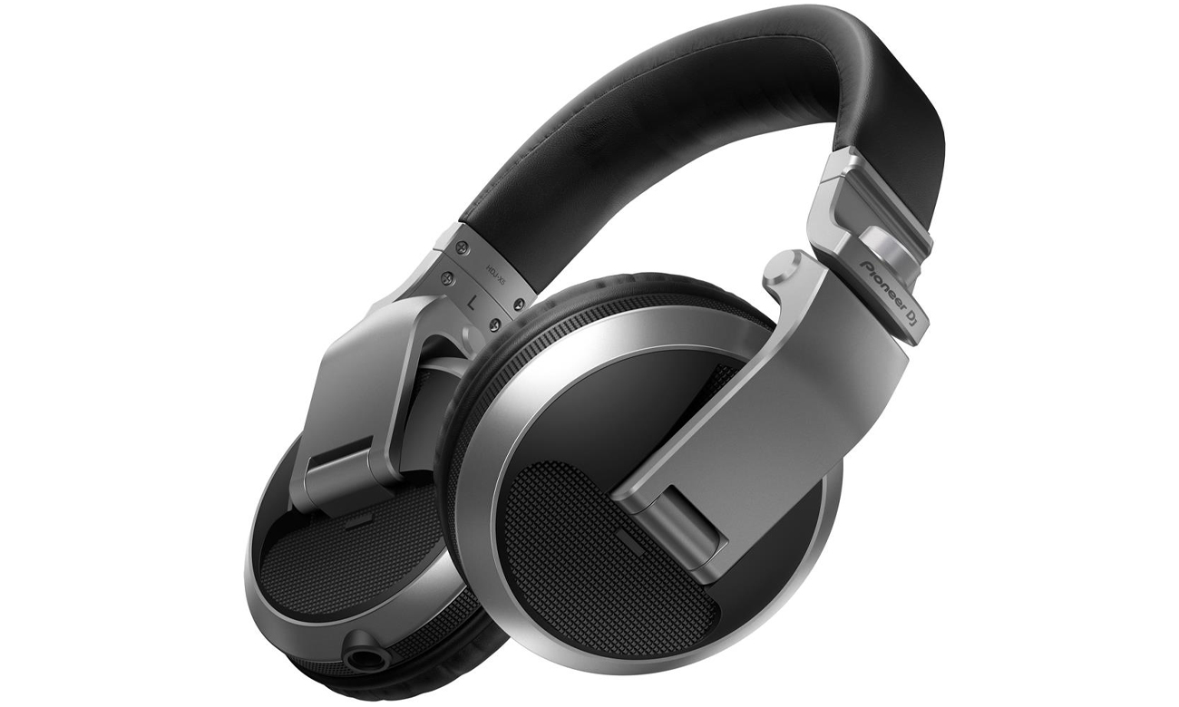 Kopfhörer für DJ Pioneer HDJ-X5 Silber - Vorderansicht im Winkel