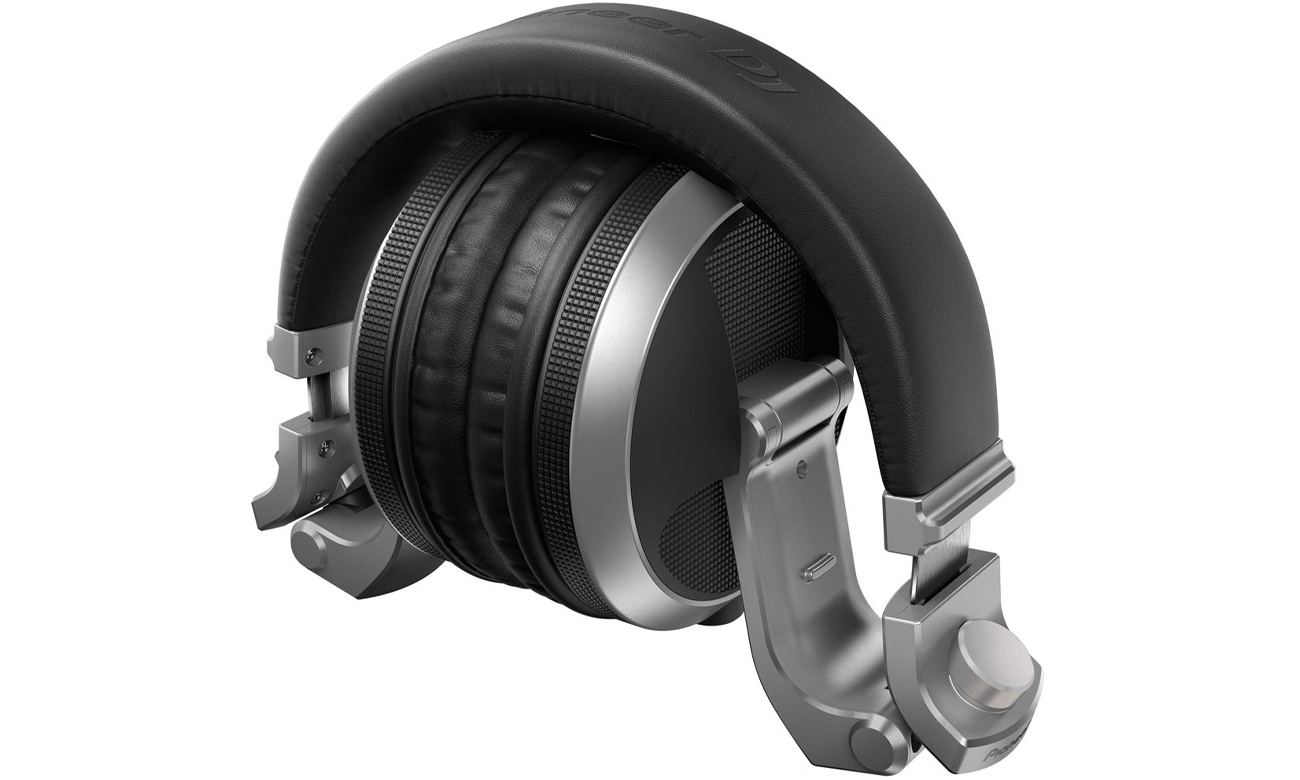 Kopfhörer für DJ Pioneer HDJ-X5 Silber - Zusammengeklappte Konstruktion