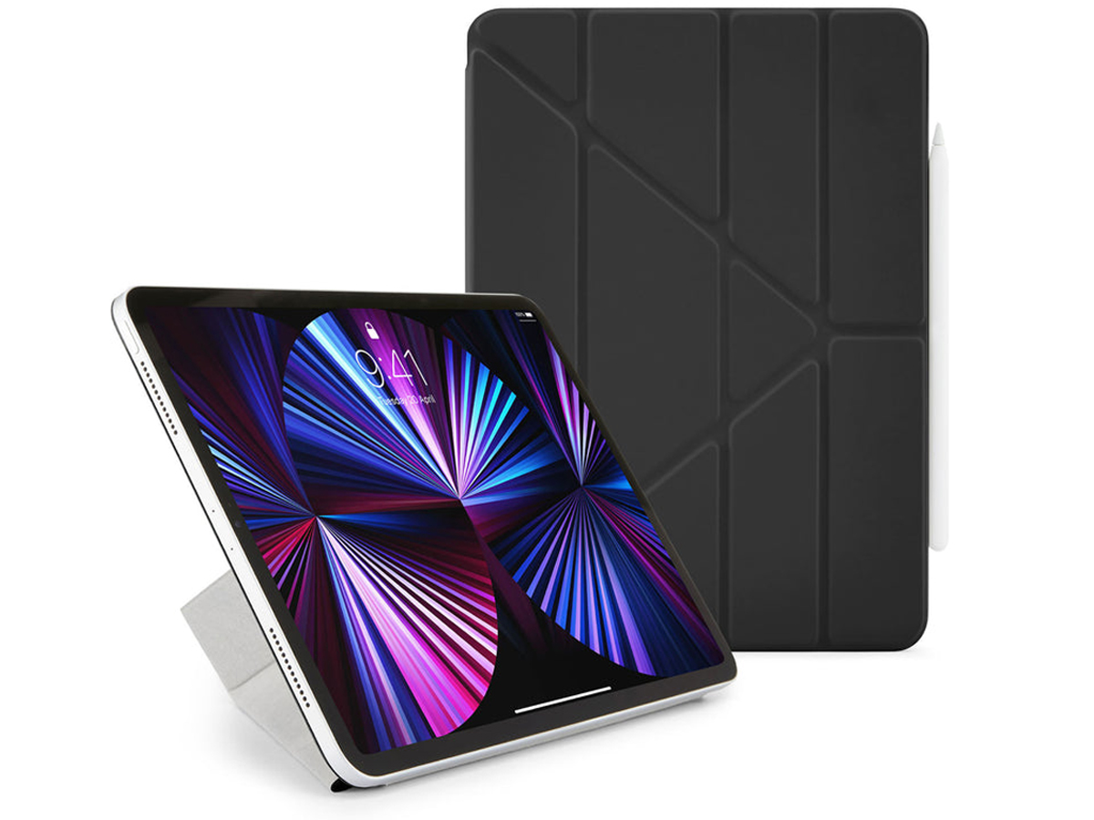 Etui Pipetto Origami No4 Slim Folio Case für iPad Pro 11 (2024) schwarz