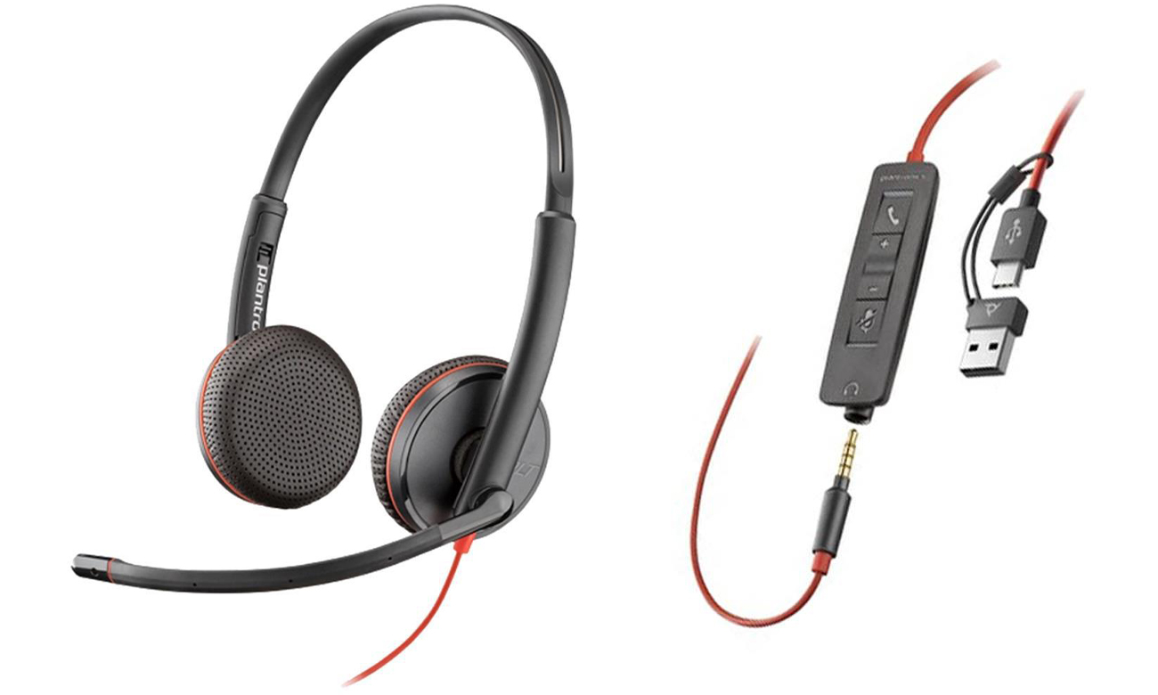 Poly Blackwire 3225 Stereo Headset