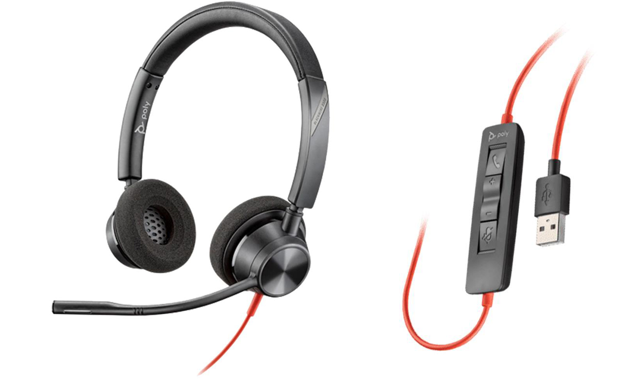 Poly Blackwire 3320 USB-A Headset