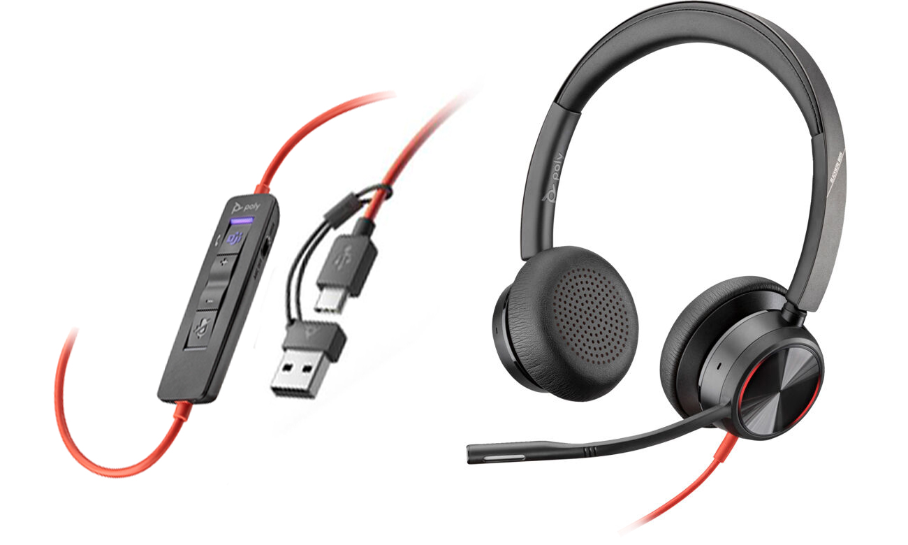 Poly Blackwire 8225 MS USB-A/USB-C Headset