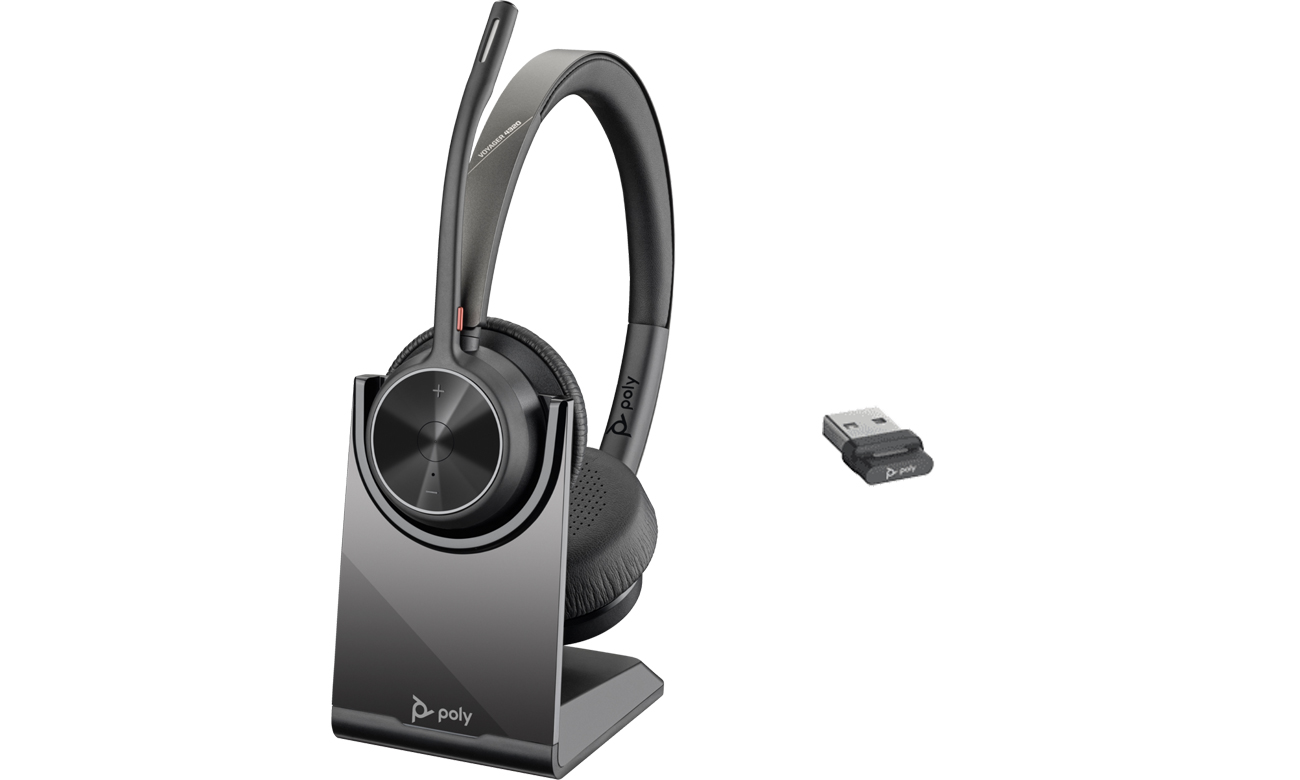 Poly Voyager 4320 Stereo UC + Ladestation