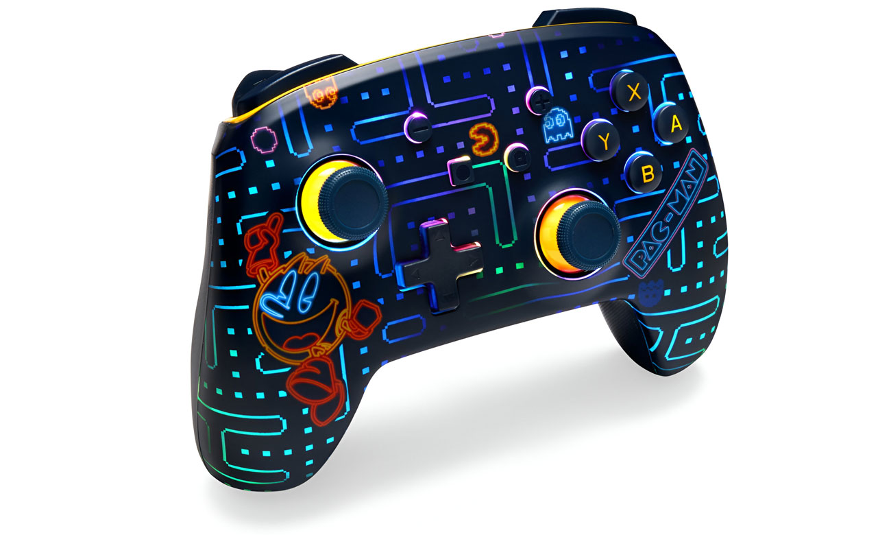 PowerA Enhanced Lumectra PAC-MAN für Nintendo Switch - Ansicht von oben