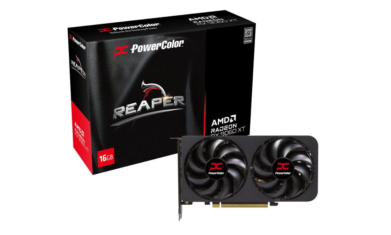 PowerColor Radeon RX 9060 XT Reaper 8GB GDDR6