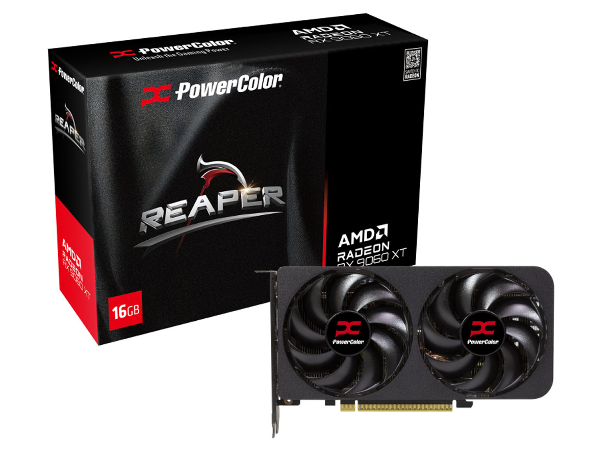 PowerColor Radeon RX 9060 XT Reaper 8GB GDDR6