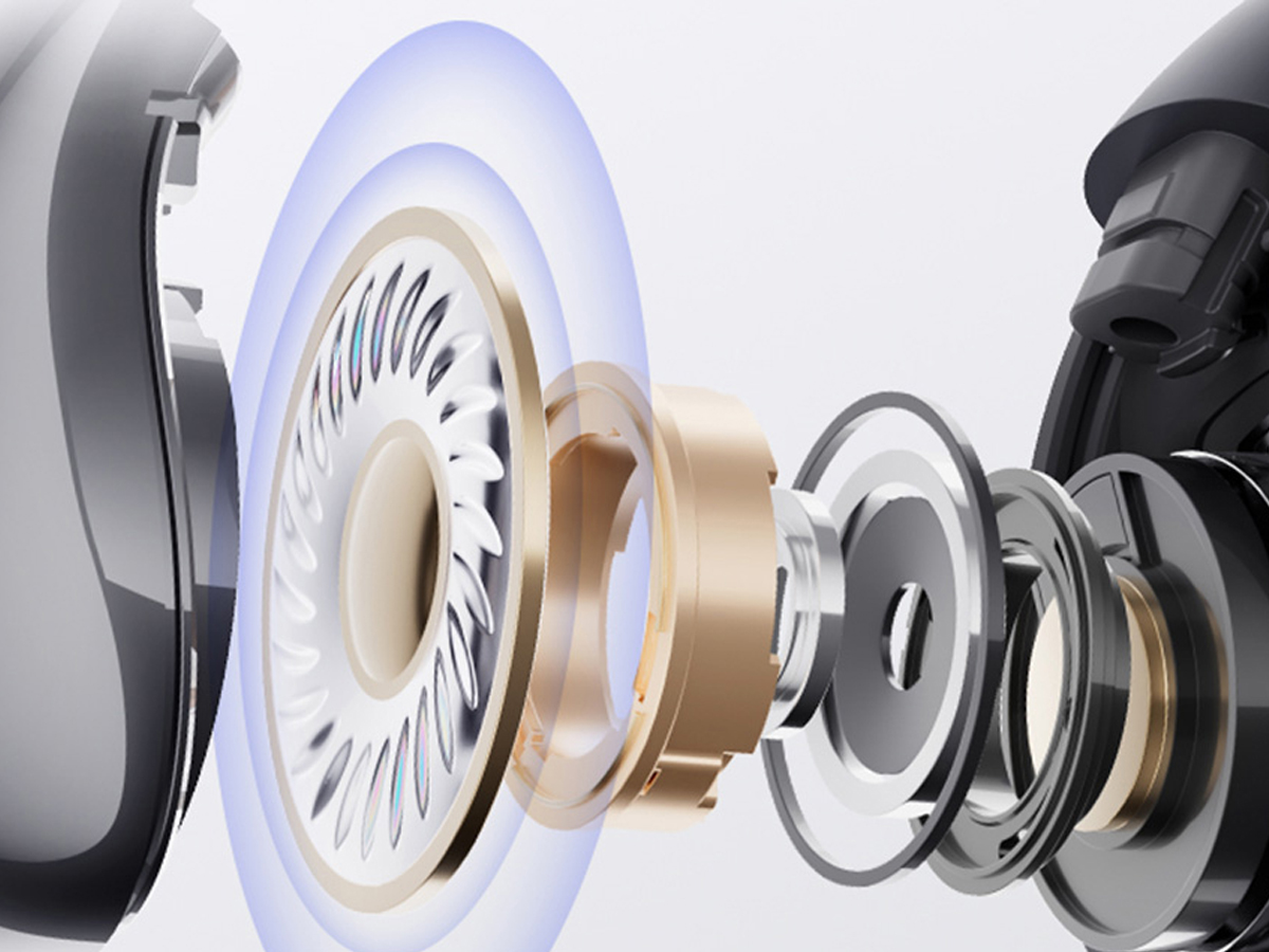 Drahtlose Kopfhörer QCY Crossky Clip C30 - Magnetische Treiber 10,8 mm