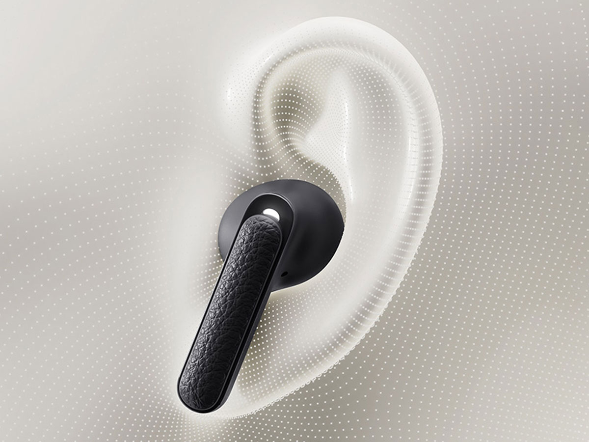 Drahtlose Kopfhörer QCY Buds HT15 ANC Schwarz - Perfekte Passform