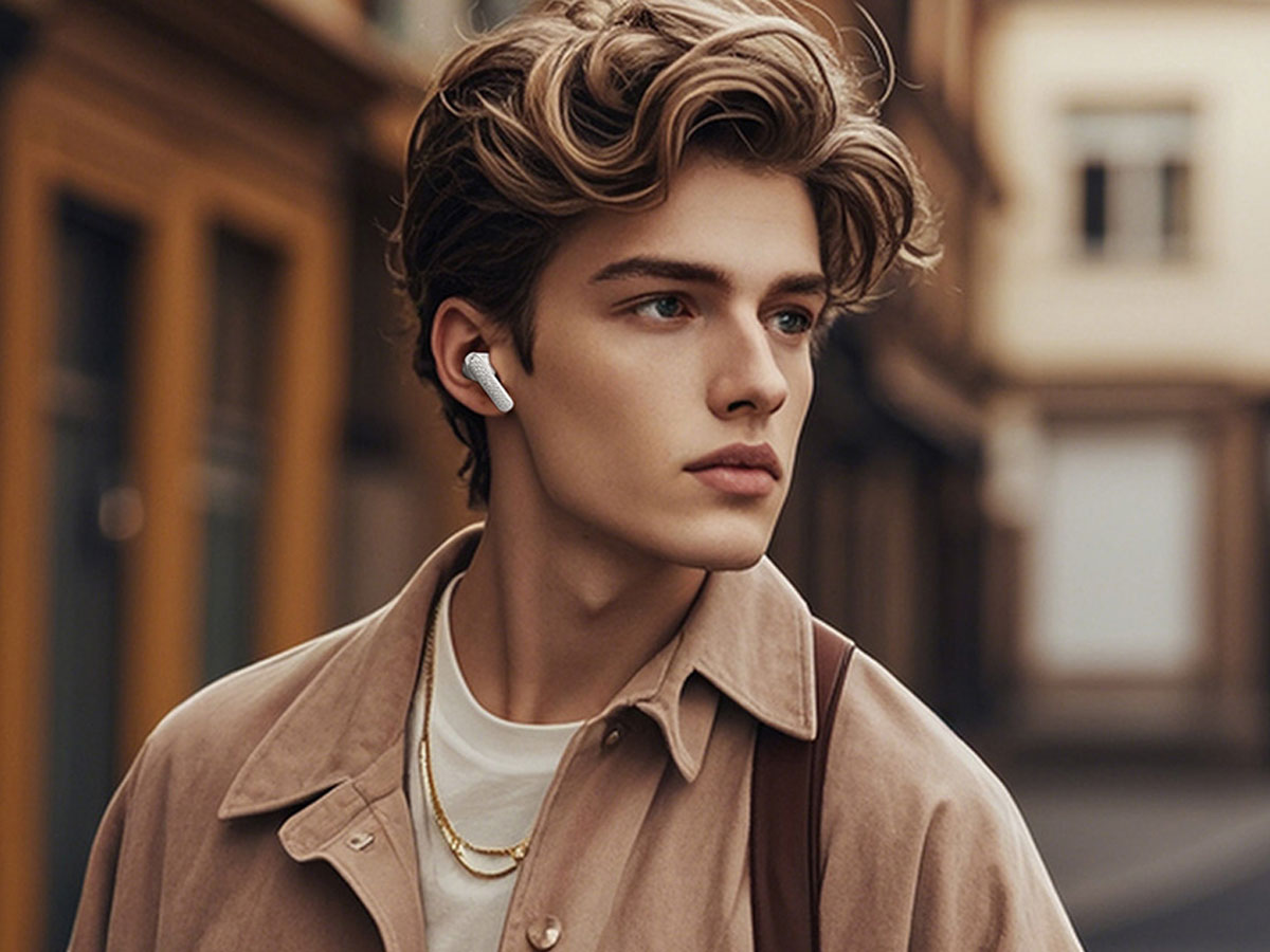 Drahtlose Kopfhörer QCY Buds HT15 ANC - Lifestyle-Grafik