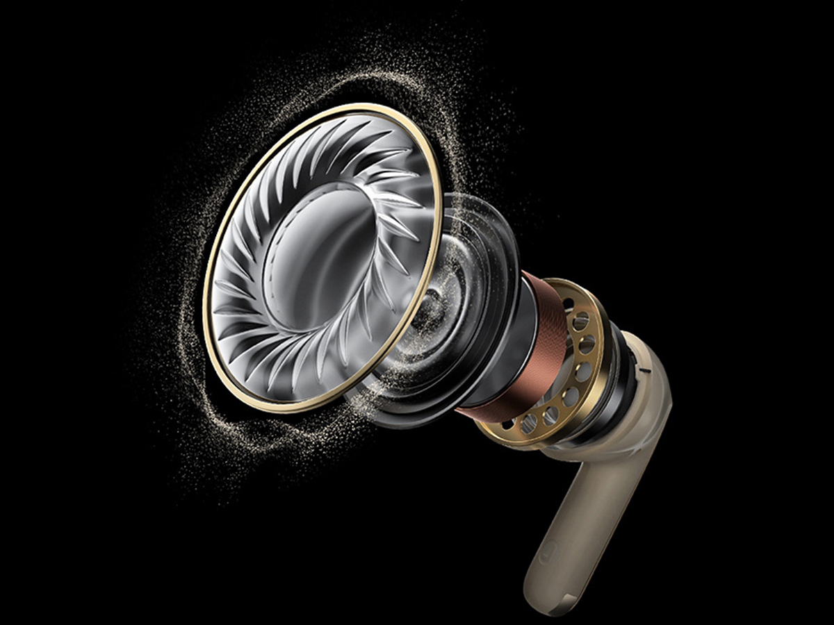 Drahtlose Kopfhörer QCY MeloBuds Pro HT08 - 12 mm Treiber