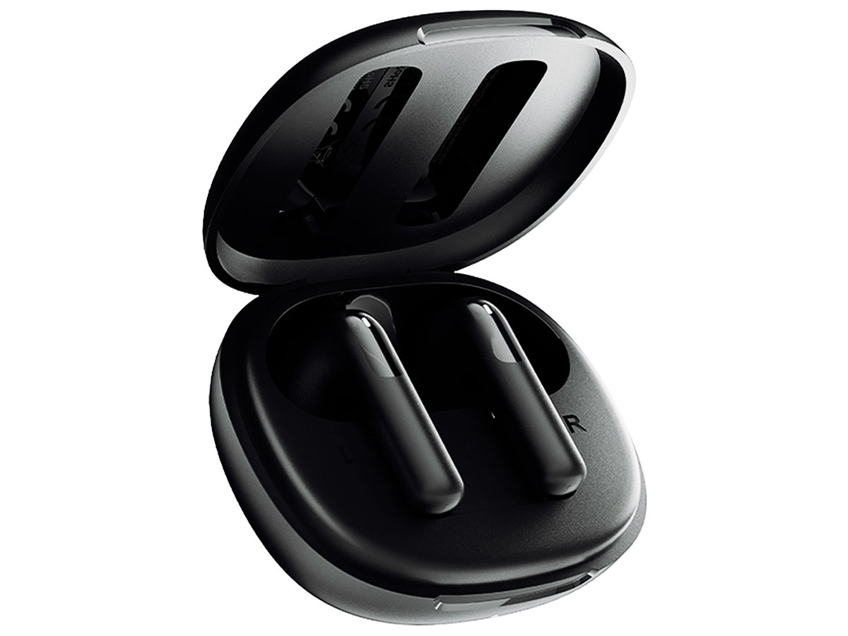 Drahtlose Kopfhörer QCY Ailybuds E10 QT35 Schwarz - Gesamtansicht