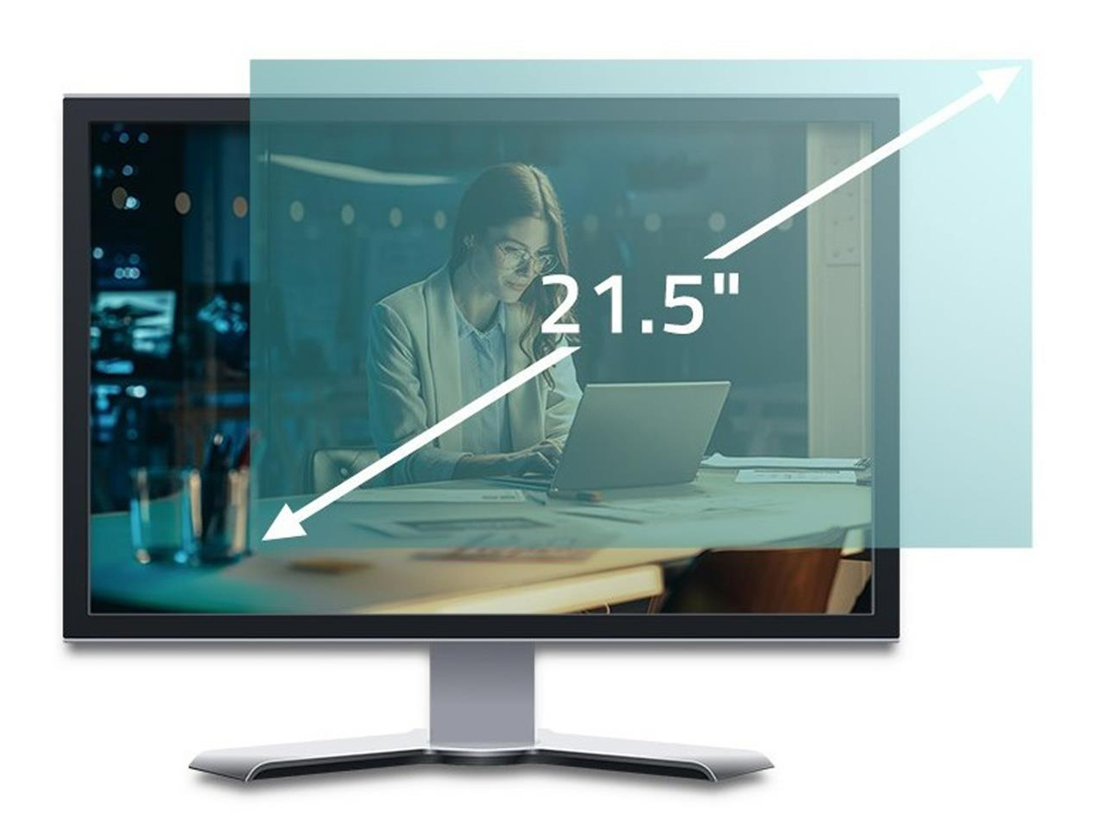 Qoltec Blaufilter matt für Monitor 24 16:9