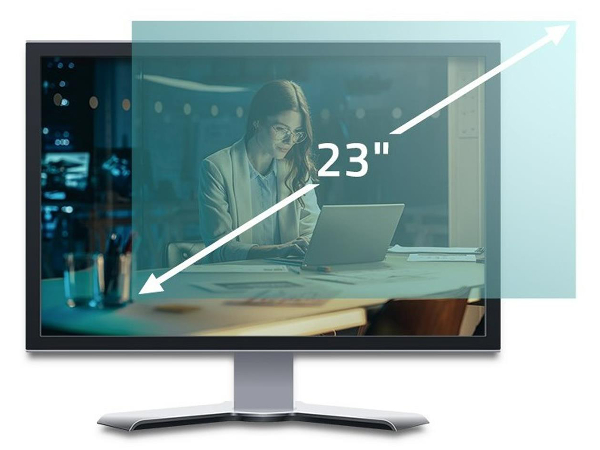 Qoltec Anti-Blau-Licht Filter matt für Monitor 24 16:9