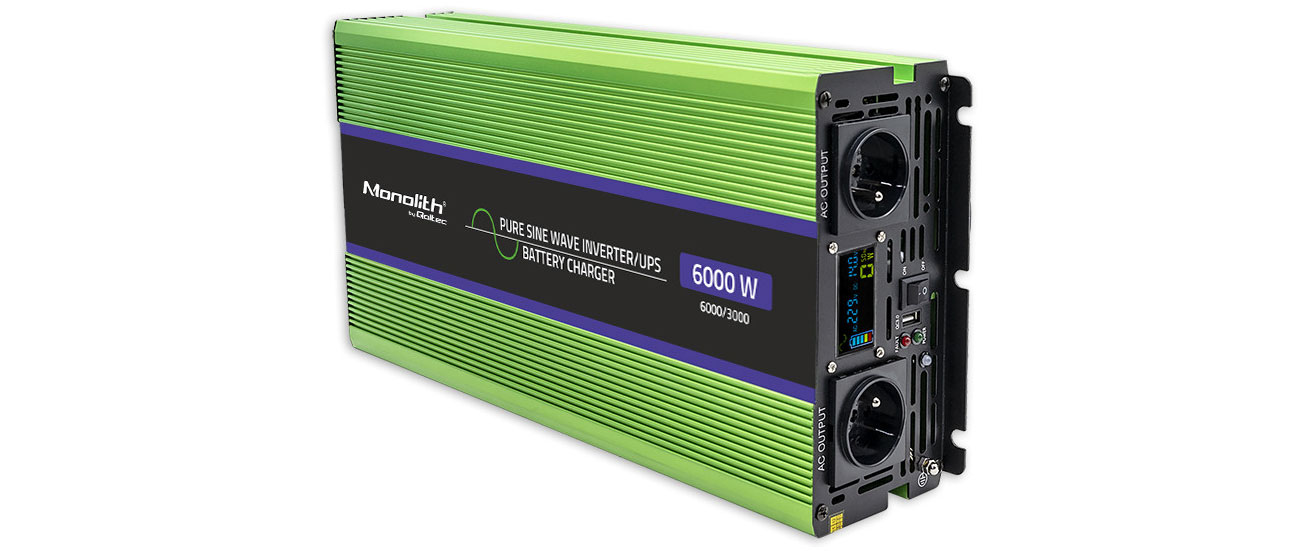 Wechselrichter UPS Qoltec 3000W/6000W 51945